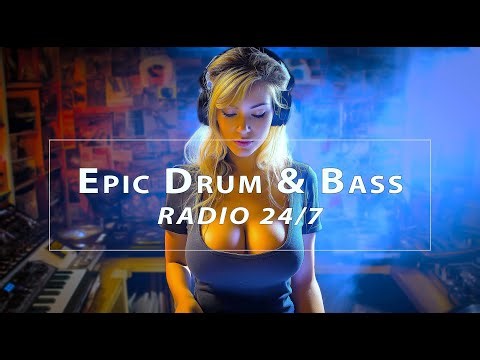 ⚡ DRUM & BASS 24/7 • Best DnB Radio | Gaming, Workout, Driving, Study & Focus