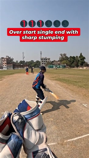 Ajeet the keeper|Professional cricket player | Over start single end with sharp stumping 😲🏏 . . . . . . . . . . . . . . Gopro cricket highlights match moments 🏏😲 . . . . . . . . . . .... | Instagram