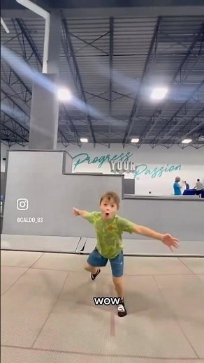 Back Flip Tutorial- 7 year old #backflip #backfliptutorial #flips #trampoline #trampolinekid