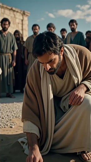 Let him who is without sin cast the first stone. #bible #jesus