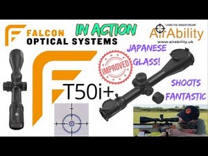 115. Falcon T50i+ (Part 2) - Telescopic Sight - IN ACTION - SHOOTING this stunning scope. Under £500