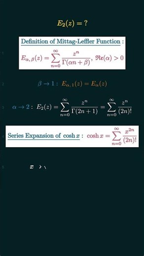 E_2(z): Mittag-Leffler Function of order 2