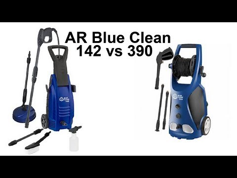 AR Blue Clean 142 vs 390 Demonstration