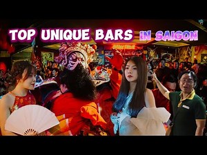 FANTASTIC BARS and WHERE to find them - the MOST UNIQUE BARS in SAIGON