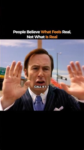 People Believe What Feels Real, Not What Is Real #humanbehavior #psychology #perception