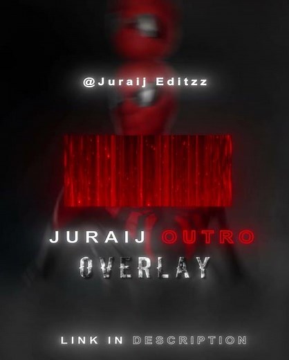 Free Outro Overlay Like Juraij Editzz