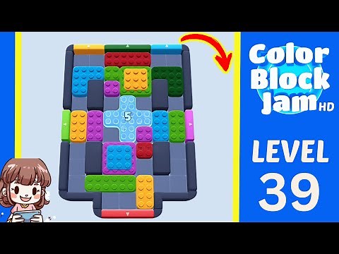 Color Block Jam Level 39 Solution Walkthrough