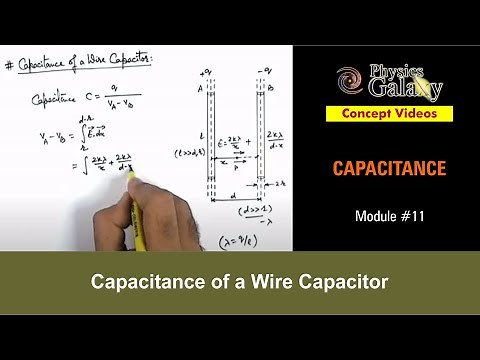 Class 12 Physics | Capacitance | #11 Capacitance of a Wire Capacitor | For JEE & NEET