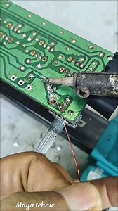 Installing the potentiometer #soldering #potensio | Suyadi Maya Tehnic