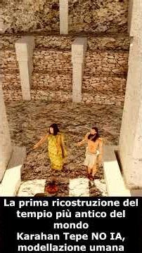 KHARAN TEPE: Ho ricostruito il tempio più antico del mondo (SENZA IA!) #history #3d