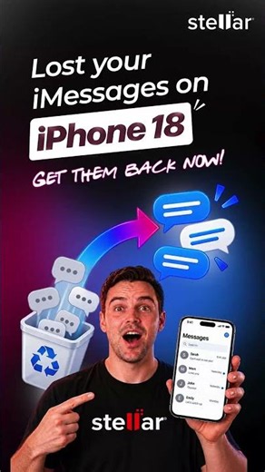 Setting up the new iPhone 18? Get old deleted iPhone messages back