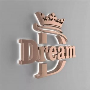 [Hot Item] 3D Stainless Steel Letters Electronic Signs LED Backlit Sign Light up Letters