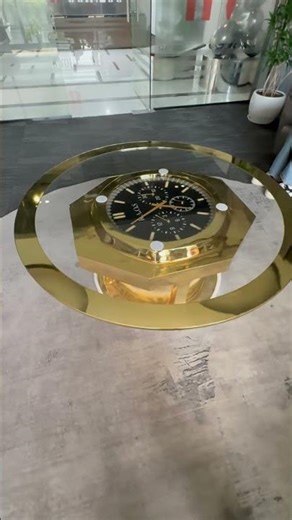 What if your coffee table could tell time?