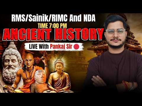 Ancient India Full Revision by Pankaj Sir | DCA Power Session 🔥 | RIMC/RMS/Sainik 2026 #AncientIndia