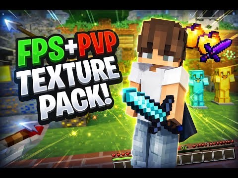 The BEST Minecraft PvP Texture Pack for FPS BOOST