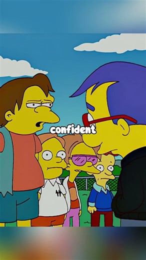 Bart gets jealous #simpsons