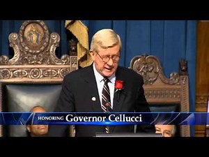 Cellucci Memorial: Bill Weld Remembers Paul Cellucci