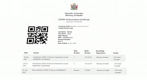 You can now get your Covid 19 Vaccination Digital certificate online. Simply follow the steps outlined in the video below. | Sylvia Masebo