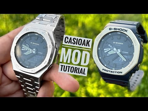 G-Shock 2100 Mod Tutorial - CasiOak