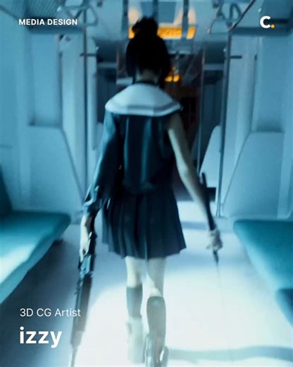 izzy on Instagram: "hey everyone! i'm excited to share my that class, "Procedural Effects and Advanced Rendering Workflow in Blender and DaVinci Resolve" is now up for pre-order on Coloso 🚀🎟️ in this class, i will share how i create visually striking 3D visuals, mesmerizing particle effects & textures with Blender Geometry Nodes, then into compositing, color grading, and post-production using DaVinci Resolve! i'm looking forward to see you in the class 🖤💻🧐