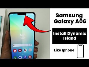 How to Install Dynamic Island In Samsung Galaxy A06 | Setup Dynamic Island
