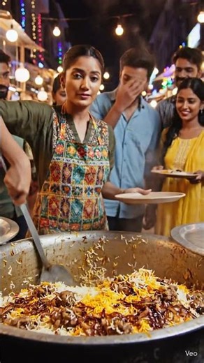 Girl Making Chicken Biryani | Famous Indian Street Food Biryani