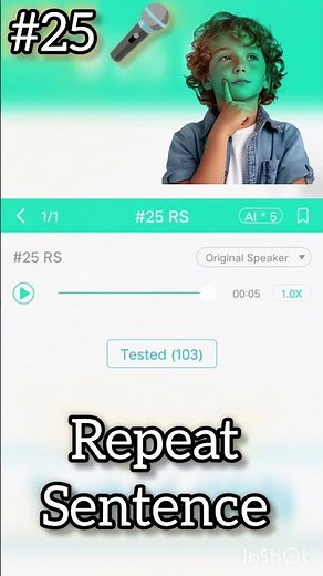 🚀 PTE Repeat Sentence Practice | 5 Must-Know Sentences for 90 Score! 🎯 #ptespeaking #pteacademic