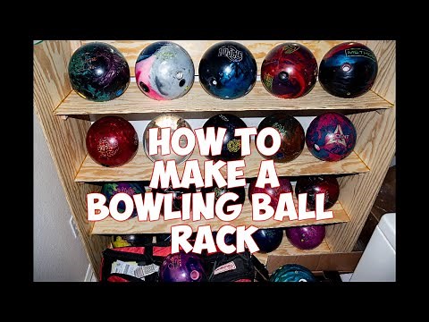 DIY: How to Make A Bowling Ball Rack