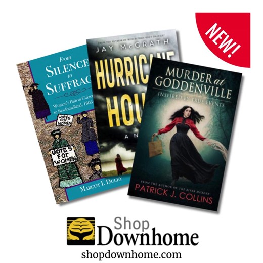 We're always adding new books by Newfoundland and Labrador authors to ShopDownhome.com! Check out the latest new releases! 📖🥰 #NewBooks #WhattoReadNext #NewRelease #NLBooks #NLAuthors #BookLover #LovetoRead | Downhome Magazine