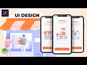 Android UI Design Tutorial | Modern Intro Screen UI Design | UiUX Tutorial