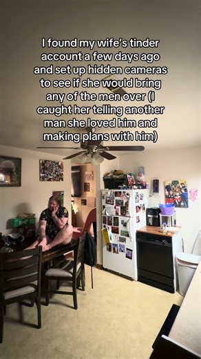 AND WHY IS SHE SITTING ON MY KITCHEN TABLE? #cheating #tinder #cheater