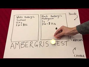 Ambergris Needle Test
