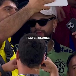 JOGADORES E SEUS CLONES..😱⚽🤣 #players #jogador #sosia #clones #impressions