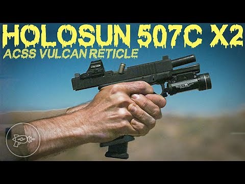 The Best Entry Level Pistol Red Dot? 🔥 Holosun 507C X2 ACSS Vulcan! [Review]