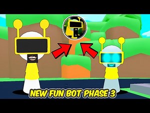 How To Get New Fun Bot Phase 3 Badge + All Parts - SPRUNKI SIMULATOR | Roblox New Update