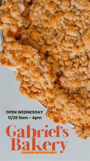 Did you miss the cutoff? Stop by the bakery for ready-to-go cakes, pies, casseroles, & veggies while supplies last! | Gabriel's Bakery