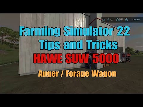 FS22 HAWE SUW 5000 Forage Auger Wagon