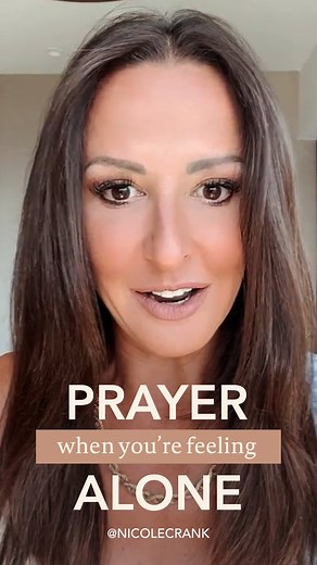 4.2K views · 992 reactions | Prayer If You Feel Alone It is NOT you verses the world! SAVE this for the next time you feel alone TAG 2 people who need to hear this today Join My LIVE prayer broadcast every Thursday morning at 7:00 am CST. #prayer #pray #praying #prayers #dailyprayer #god #jesus #christian #bible #fyp #author #alone #armies #savior Visit the link in my bio for my best-selling prayer book to help you talk to God about the tough stuff. | Nicole Crank | Facebook