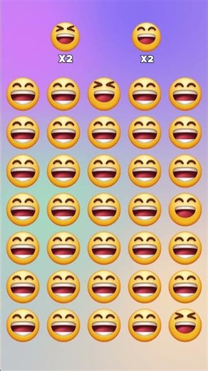 Find 4 Different Emojis in 5 Seconds! 🧠⏱️ #shorts #braingames