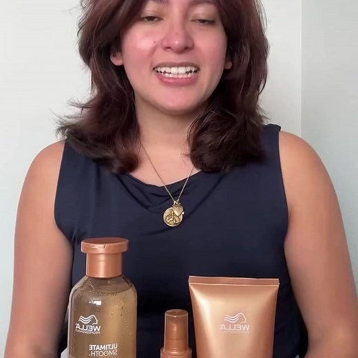 Transform dull, dry, or frizzy hair into silky smooth strands with Ultimate Smooth. Nourished in 30 seconds, smoothness for up to 3 days! | Wella Professionals Canada