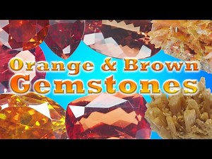 Unboxing Orange and Brown Gemstones! | Topaz, Diamonds, Triplite, and more!