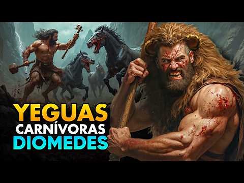 Las Yeguas Caníbales de Diomedes: El Sangriento 8° Trabajo de Hércules | Mitología Griega