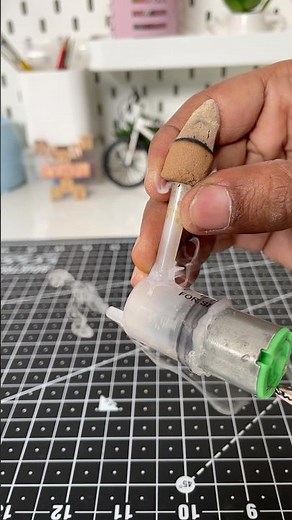 Mini air blower test which smoke 💨 handmade DIY #diy #dcmotor #shorts #airblower #smokey