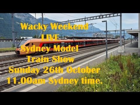 Wacky Weekend. Place your Bets at the Train show Live.