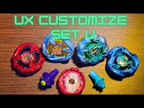 UX-10 Customize Set U | Beyblade X Unboxing & Review