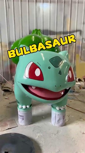 Bulbasaur Sculpture | High-Detail 3D Printed Pokémon Art Piece