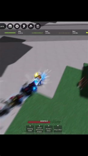 Humbling toxic wolf level threat on high ping😤😪 #roblox #thestrongestbattlegrounds #viral