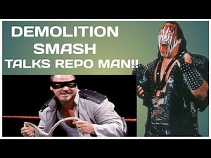 Demolition Smash (Barry Darsow) talks working as Repo Man!