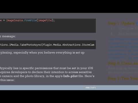Resolving Method not found Errors When Using ImageCropper.Forms in Xamarin.iOS