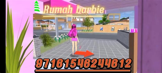 Id Rumah Barbie di Sakura School Simulator